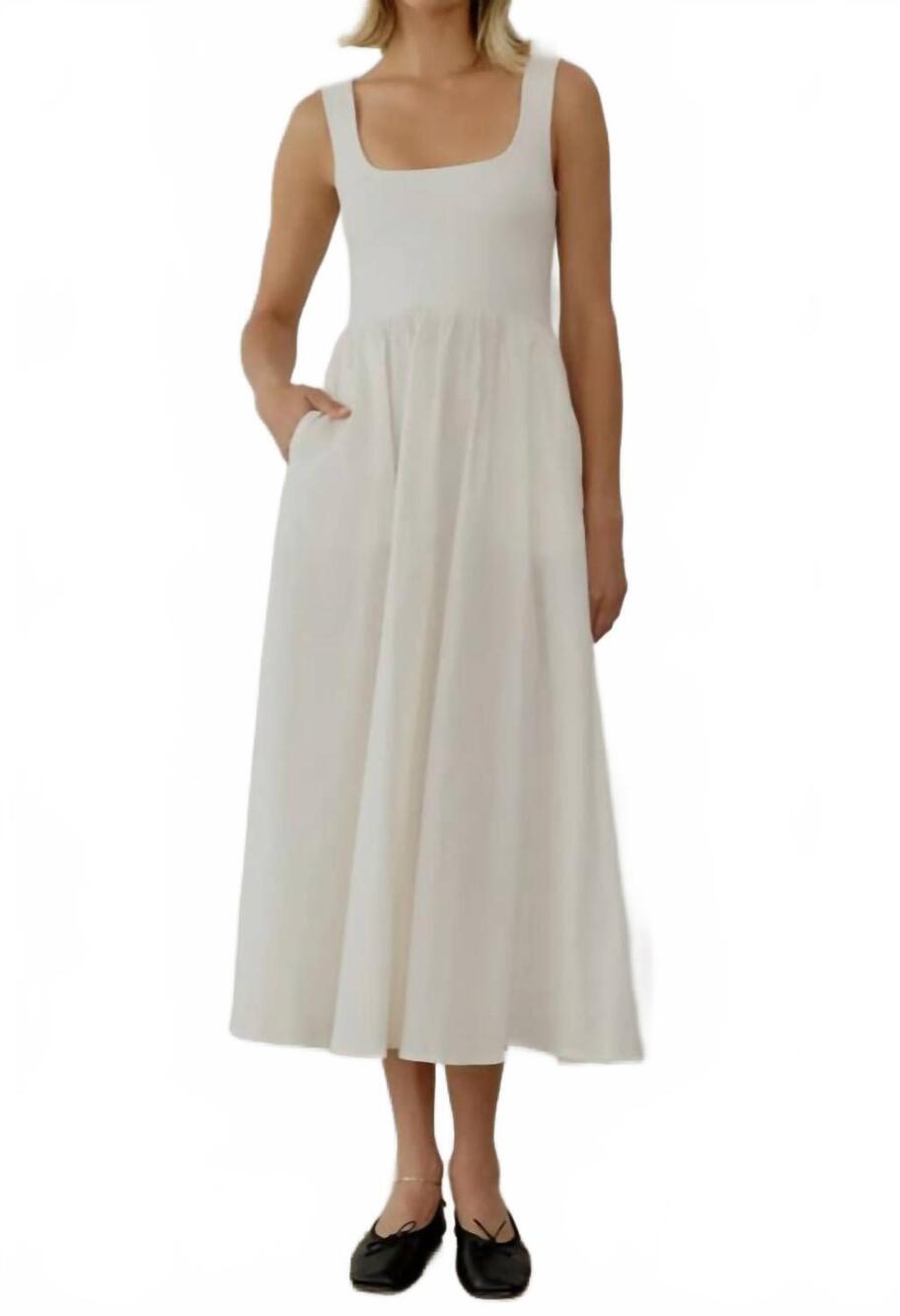 NEW MOD REF women's the lucinda dress in white